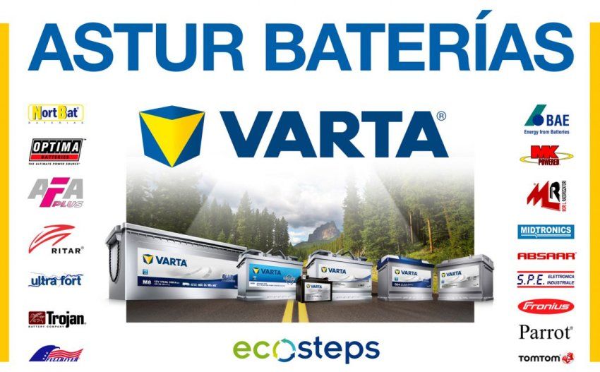 Baterías VARTA en Asturias